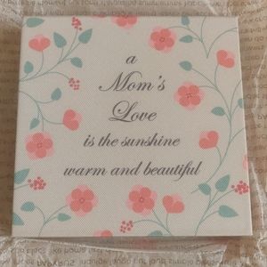 Papyrus Mom dedication canvas printed art